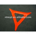PE Fluorescent orange reflective rubber for Automotive Safety Warning Triangle